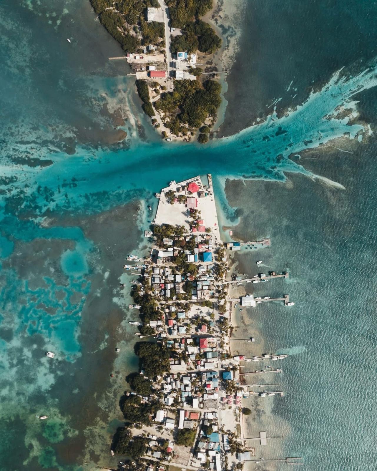 Aerial view of the Split
